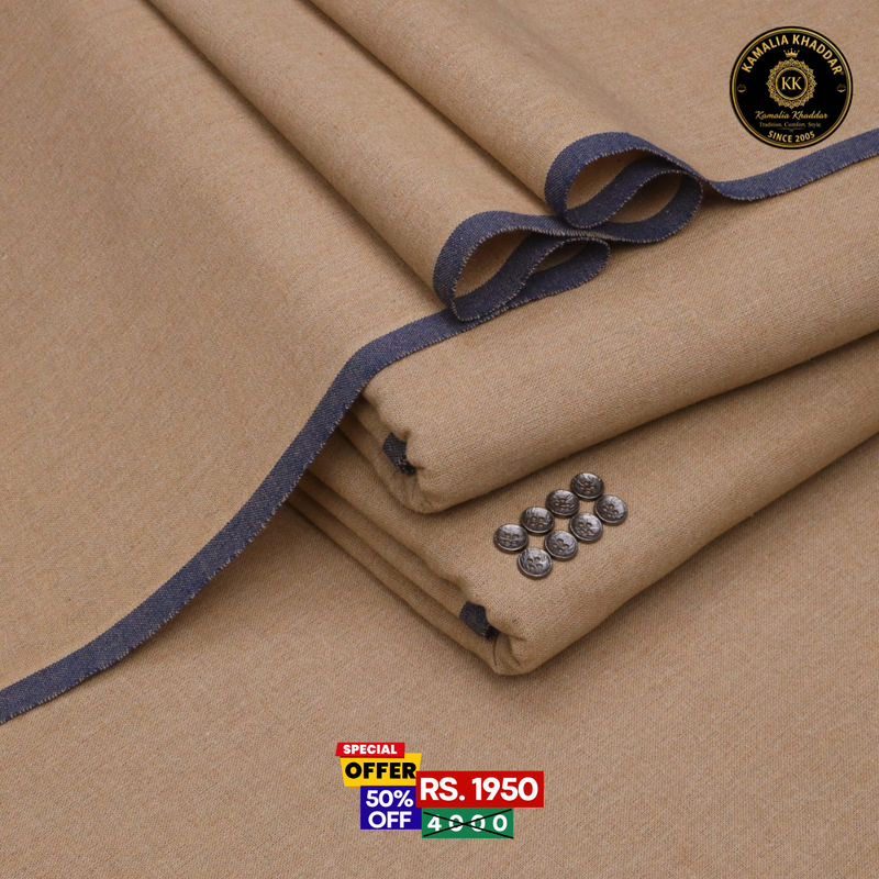 Camel Original Khaddar | Men’s Unstitched Khaddar Suits