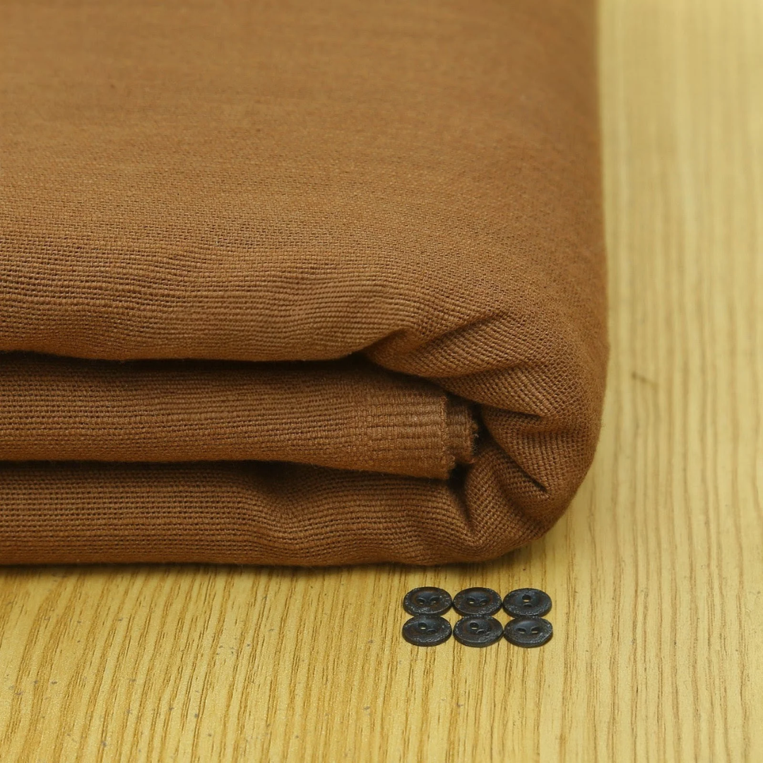Dark Brown Khaddi Handmade Khaddar | Premium Winter Wear