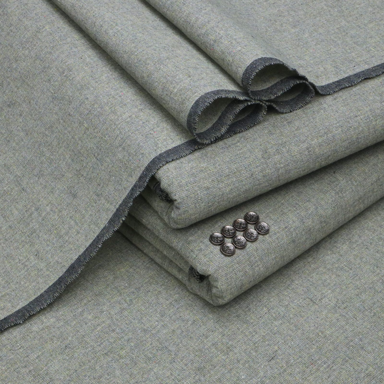 Slate Grey Original Khaddar | Men’s Unstitched Khaddar Suits