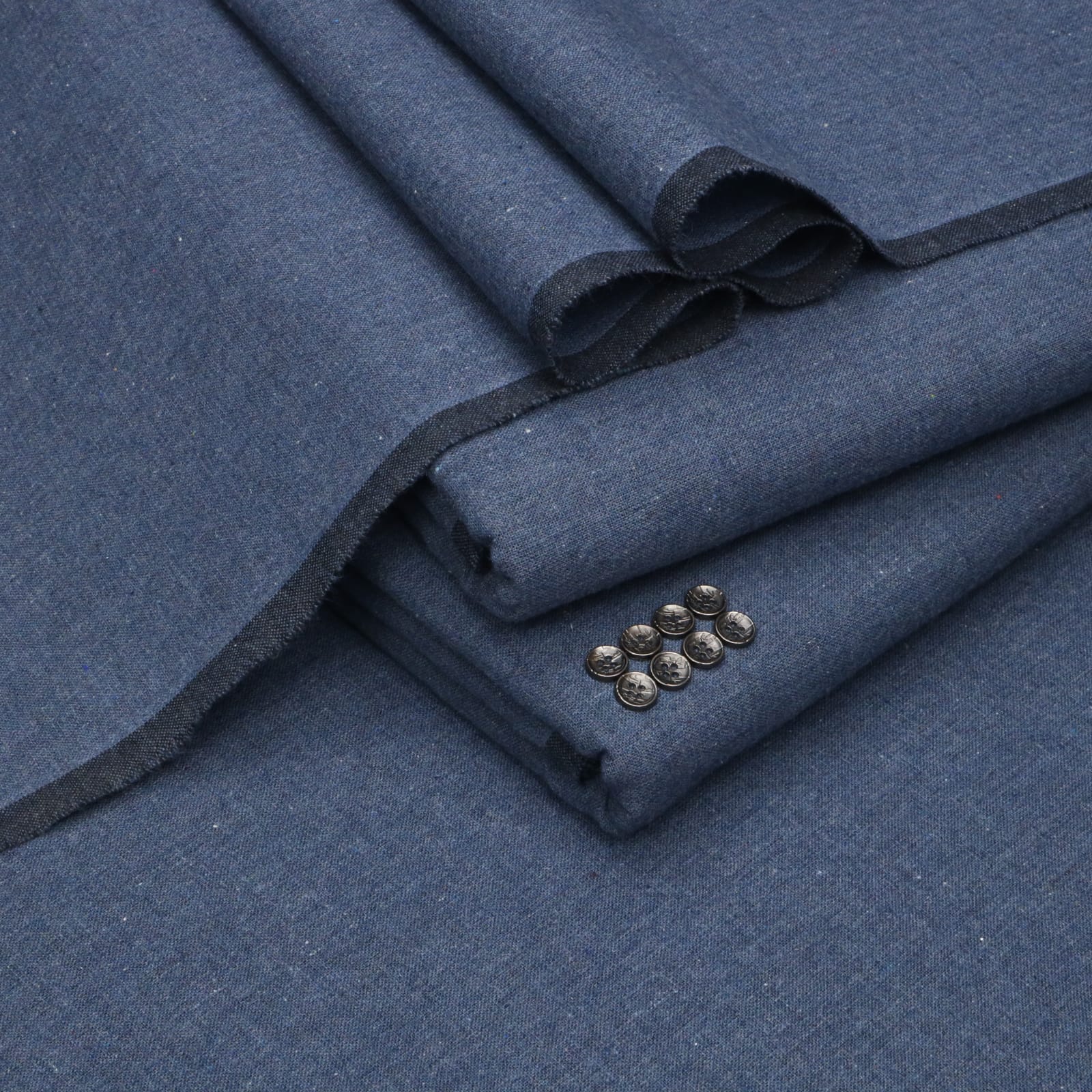 Muted Blue Original Khaddar | Men’s Unstitched Khaddar Suits