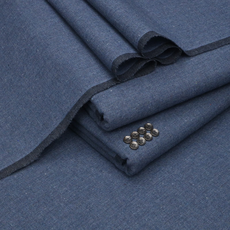 Muted Blue Original Khaddar | Men’s Unstitched Khaddar Suits
